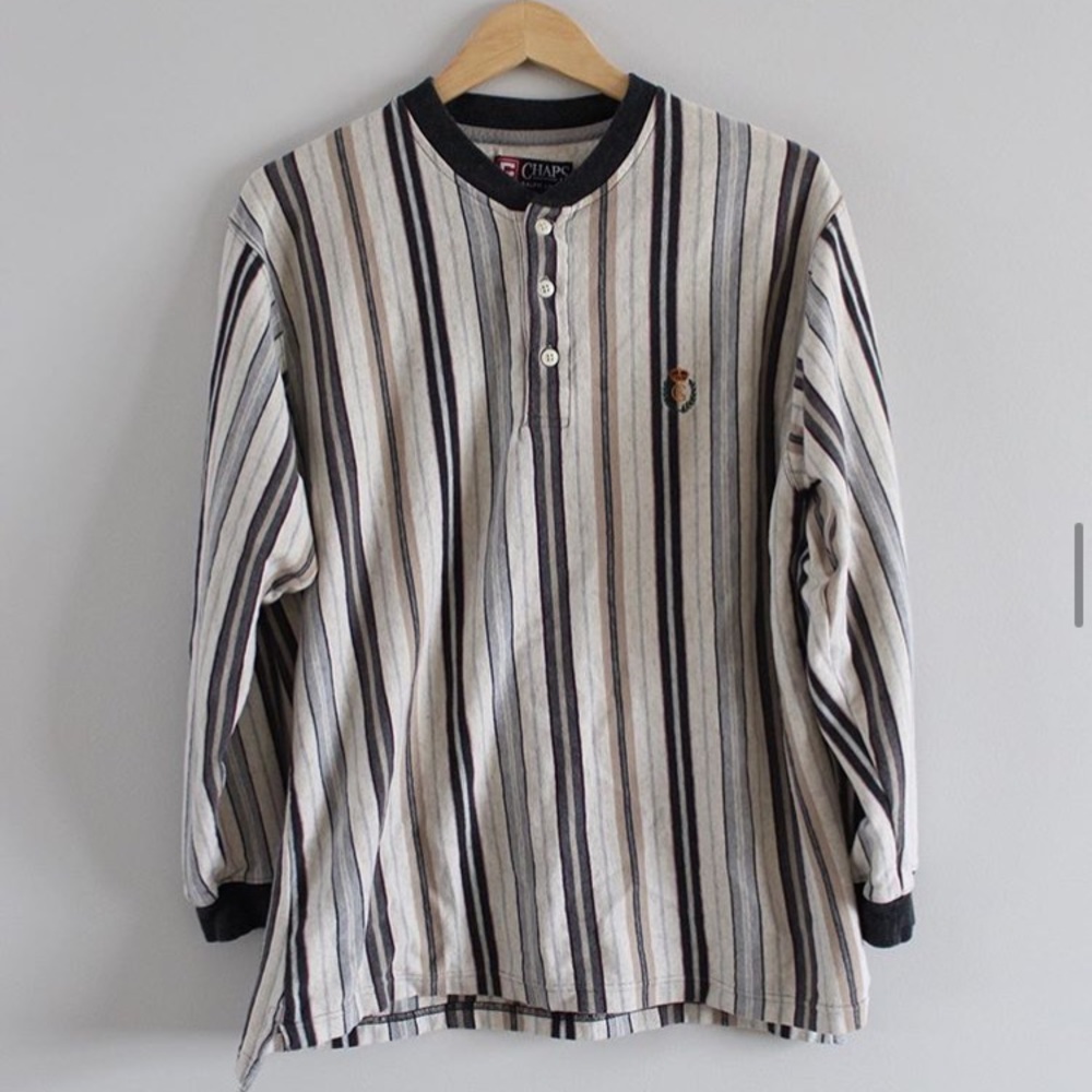 CHAPS Ralph Lauren Stripe Shirt - Picture 1 of 4